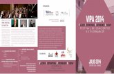 VIPA 2014 - vipafestival.org · co y director del Conservatorio Superior de Música de Castellón. El cuarteto de trompas que interpretará la obra del valenciano Blanquer estará
