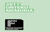 2017 URTEKO MEMORIA - filmotecavasca.com€¦ · URTEKO MEMORIA . EUSKADIKO FILMATEGIA FUNDAZIOA Tabakalera Andre Zigarrogileen plaza 1, 2. solairua 20012 Donostia e-posta:: filmoteca@filmotecavasca.com