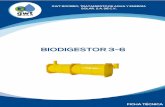 Biodigestor Oxibac 3-6 Anaerobio-Avanzado - gwt.mx · gwt bombeo, tratamiento de agua y energía solar, s.a. de c.v. gyg biodigestor 3- 6 ficha tÉcnica