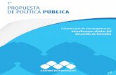 PROPUESTA DE POLÍTICA PÚBLICA - asomicrofinanzas.com.co · Colombia cuenta con 9.7 millones de microempresarios y negocios por cuenta propia, según el último dato del DANE (2017),