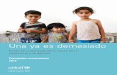 Principales conclusiones 2016 - UNICEF STATISTICS · El informe mundial de UNICEF, Una ya es ... Estimaciones de la OMS y del Grupo de Estimaciones de Epidemiología Materna e Infantil