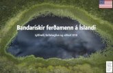 PowerPoint Presentation - ferdamalastofa.is · 1% Meðalútgjöld v. íslandsferðar Tegund gistingar Naetur Bandaríkin Naetur Allir 218.375 kr 208.867 kr Heildarútgjöld 450.863M