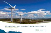 Memoria de sostenibilidad 2013 - elawan.com · Esta Memoria de Sostenibilidad de Gestamp Wind corresponde al ejercicio fiscal 2013 (del 1 de enero al 31 de diciembre de 2013). Con