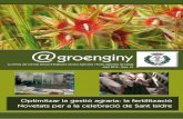 groenginy - agrifor.org · Foto portada: “Herba de Capsigrany” a l’Alforja. Autor: Joan D’Arandes i Salvadó . 4 @groenginy · Article tècnic Oficina de fertilització i