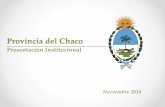 Provincia del Chaco - haciendayfinanzas.chaco.gov.arhaciendayfinanzas.chaco.gov.ar/uploads/archivos/Chaco - Presentacion... · Crecimiento estable y participación creciente en el