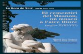 La Roca de Xeix núm 27. Segona època] El cementiri del ...elmasnouterrademar.cat/arxiu/Roca_de_Xeix_27.pdf · La publicació d’aquestes monografies dins la sèrie La Roca de Xeix