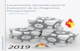 Lineamientos Generales para la Evaluación de los Programas ... · Lineamientos Generales para la Evaluación de los Programas Presupuestarios Ayuntamiento de Malinalco 2019 -2021