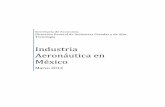 Monografía: Industria Aeronáutica en México · Industria Aeronáutica en México 2012 SE-DGIPAT 6 La perspectiva es que el ritmo de crecimiento de esta industria, pueda mantenerse