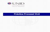 Práctica Procesal Civil - moodle2.unid.edu.mx · PRÁCTICA PROCESAL CIVIL 1 Sesión No. 2 Etapas Procesales . Objetivo Distinguir las diversas etapas procesales, señalar cuál es