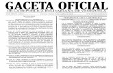 GACETA Nº 6.269 EXTRAORDINARIO DEL 28 DE OCTUBRE DE 2016mssasociados.com/wp-content/uploads/2016/11/Gaceta_Oficial_Extraordin... · 2 GACETA OFICIAL DE LA REPÚBLICA BOLIVARIANA