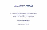 Euskal Hiria - euskadi.eus file¾Factor de esponjamiento máximo aceptable (fe) Depende del tamaño del municipio (de 2,4 en los más grandes a 3,5 en los menores) Se establece una