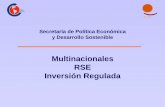 Multinacionales RSE Inversión Reguladawhite.lim.ilo.org/spanish/260ameri/oitreg/activid/proyectos/actrav/ac...tripartito y multipartito a nivel nacional e internacional, - organizar