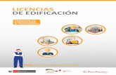LICENCIAS DE EDIFICACIÓNsgp.pcm.gob.pe/wp-content/uploads/2019/05/Licencias-de-Edificación.pdf · 7 Las edificaciones para fines de industria. Las edificaciones para locales comerciales,
