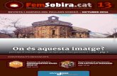 FemSobira.cat 13 - otpallarssobira.files.wordpress.com · 15, 22 i 29 de novembre de 2016 de 15.30 a 17.30 a la 3a planta Oficina de Turisme Pallars Sobirà. A Esterri d'Àneu els