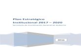 Plan Estratégico Institucional 2017 – 2020transparencia.scgg.gob.hn/descargas/4._PEI__SCGG_2017_2020.pdf · concreción del PEI-SCGG requirió la realización de varios talleres