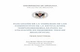 Estructura anatomohistológica de la ATM del adultohera.ugr.es/tesisugr/21313611.pdf · Disfunción Temporomandibular (SDTM), también denominado como “Síndrome de desarreglos