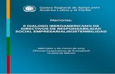 Memorias: II DIALOGO IBEROAMERICANO DE DIRECTIVOS DE ...centroregionalal.com/web/d8/sites/default/files/2017-10/Memorias II...Energía de Bogotá, ISA, Pacific Rubiales Energy, Telefónica,