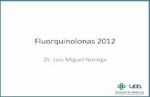 Fluorquinolonas2012 · Introducción+ 1970 1980 1990 2000 Ac.+Nalidixico+ Ac.+Oxolinico+ Ac.+Pipemidico+ Cinoxacina+ Norﬂoxacina+ Ciproﬂoxacino+ Enoxacino+ Lomeﬂoxacino+
