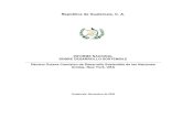 República de Guatemala, C. A. · El Reporte Nacional sobre Desarrollo Sostenible de la República de Guatemala correspondiente a la Décima octava Sesión de la Comisión de Desarrollo