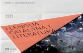 ESO / BATXILLERAT - Editorial Casals · BATXILLERAT Llengua catalana i Literatura Claus del projecte 18 Material per a l’alumne 19 Material per al professor 20-21 Proposta didàctica