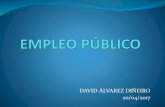 DAVID ÁLVAREZ DIÑEIRO 20/04/2017caminos2.udc.es/hosting/delalumnos/wp-content/uploads/2017/04/empleo... · Ejercicios habituales: Test Desarrollo oral o escrito de temas Problemas
