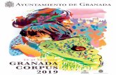 PROGRAMACIÓN CORPUS 2019 · distribuidora de la compañía granadina “Histrión Teatro”. Zambra “El templo del flamenco”. Cuarto Real de Santo Domingo 14'30 h. IX CONCURSO