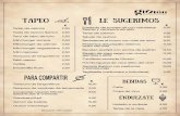 gloton.esgloton.es/wp-content/uploads/2018/05/Carta-Español-2018.pdf · Tabule de quinoa Berenjenas al horno con miel de miso Pimientos del piquillo rellenos estilo del chef Bacalao