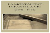 LA MORTALITAT INFANTIL A VIC (1841 1871)premisrecerca.uvic.cat/sites/default/files/webform... · Les dades contingudes en aquest treball són inèdites i han sigut obtingudes a partir
