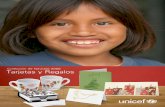 Tarjetas y Regalos - UNICEF · 4 - NAVIDAD EN LA CIUDAD Envíe un mensaje que transmita la alegría y emoción de la Navidad a todos sus amigos y familiares. Con mensaje de felices