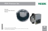 PSW Premium Set - resol.de€¦ · PSW Premium Set Manual *11205574* es 11205574 Gracias por comprar este producto RESOL. Lea detenidamente este manual para obtener las máximas prestaciones