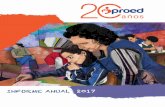 INFORME ANUAL 2017 - proeducacion.org.mx€¦ · en familia, junto con un evento de procuración, en 2016 organizamos nuestra 1a Carrera Familiar Proed con la participación de más