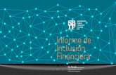 Informe de Inclusión Financiera · Inclusión Financiera Básica (40%) El primer tipo corresponde a las personas que poseen productos sin requerimientos de ingreso, tales como cuentas