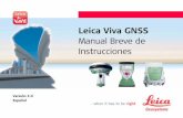 Leica Viva GNSS - Instop · Viva GNSS, Introducción 2 Introducción) Para utilizar el producto de forma correcta, consultar las instrucciones relativas a su seguridad en el Manual