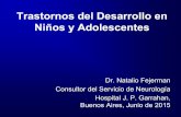 2015 Trastornos del desarrollo. Natalio Fejerman.pdf · en el funcionamiento personal, social y académico. Trastornos del neurodesarrollo (cont.) Afectan al 15-20% de la población