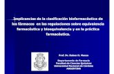 Implicancias de la clasificación biofarmacéutica de los ...respyn2.uanl.mx/especiales/2006/ee-11-2006/... · Sistema de clasificación biofarmacéutica de los fármacos (SCB) El
