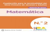 Material de apoyo Matemática 2 - Buenos Aires...10 Cuadernillo para la terminalidad del Nivel Primario de Jóvenes y Adultos. Material de apoyo Propuesta de trabajo 1 A lo largo de
