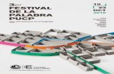 3er - Amazon S3...3er FESTIVAL DE LA PALABRA PUCP Del 19 al 23 de octubre Como parte de nuestras actividades, presentamos la tercera edición del Festival de la Palabra PUCP, con el