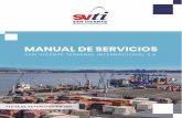 Manual de Servicios SVTI, 2017 (Auditado)...Naviera deberá entregar información acerca del: tipo de carga a Transferir, Plano de estiba, otros antecedentes relevantes para la operación