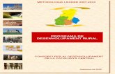 PROGRAMA DE DESENVOLUPAMENT RURAL · metodologia leader 2007-2013 programa de desenvolupament rural consorci per al desenvolupament de la catalunya central setembre de 2008