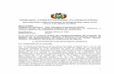 DECLARACIÓN CONSTITUCIONAL PLURINACIONAL 0064/2018 … · Constitución Política del Estado Plurinacional de Bolivia. ARTÍCULO 02.- JERARQUÍA DEL ESTATUTO. ... Los valores éticos,