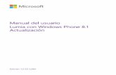 Manual del usuario - download-support.webapps.microsoft.comdownload-support.webapps.microsoft.com/ncss/PUBLIC/... · Para saber cómo comenzar a usar su nuevo teléfono, lea el manual