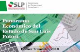 Panorama Económico del Estado de San Luis Potosísdeslp.gob.mx/estudios/Panorama Economico.pdfPrivilegiada ubicación Geográfica. Moderna infraestructura productiva, gas natural,