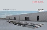 Kögel Chasis - KentalKögel Chassis Cargo Parte trasera-La barra de protección trasera está fabricada en acero según la directiva 70/221 CEE Armazón exterior / Variofix-Armazón