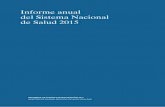 Informe anual del Sistema Nacional de Salud 2015 · 2016-11-28 · INFORME ANUAL DEL SISTEMA NACIONAL DE SALUD, 2015 7 Índice Introducción 15 Resumen 17 Demografía y estado de