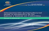 PLAN DE FORMACIÓN DE LA RAMA JUDICIAL · 2018-04-21 · plan de formaciÓn de la rama judicial consejo superior de la judicatura sala administrativa interpretaciÓn jurisprudencial