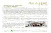 GREENPLAY NEWSLETTER #3 ESEl proyecto GreenPlay tiene como objetivo aumentar la sensibilización sobre el ahorro energético y aumentar la participación del usuario en la reducción