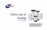 Cómo usar el KeyKeg - Como usar el KeyKeg-.pdf · soporte de pared fijo €21.95; item 3522 Instrucciones: Conecte el adaptador KeyKeg al tanque mini Jolly. Luego, conecte el cabezal