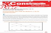 Crecimiento del PIB de Bolivia y de la Construcción Ecadecolp.org/wp-content/uploads/2019/10/boletin-informativo-septiembre.pdfrelación al PIB Nacional que se refleja en la baja