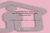 Catálogo para la Codificación de Carrerasusers.pop.umn.edu/~rmccaa/ipumsla/mexico/2000/mx00educco.pdfde Nombre de la carrera y forma parte de una serie de materiales elaborados para