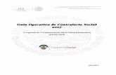 Guía Operativa de Contraloría Social 2017utmetropolitana.edu.mx/Publicaciones/recursos/ago... · 2017-08-08 · mecanismo para que los beneficiarios por el PFCE 2016, verifiquen